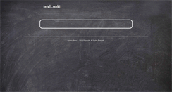 Desktop Screenshot of intell.mobi