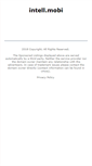 Mobile Screenshot of intell.mobi